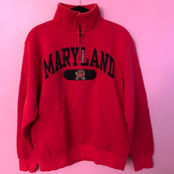 Jansport Tops - University of Maryland Quarter Zip